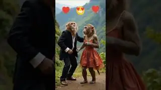 Monkey dance video🥰 Tor Bin Jina Mushkil Surjapuri Song Mk Tashman #surjapurivideo #shorts #monkey