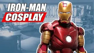 Iron Man Replica Cosplay Suit Up Test!