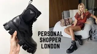 Prada Leather and Nylon Monolith Ankle Boots