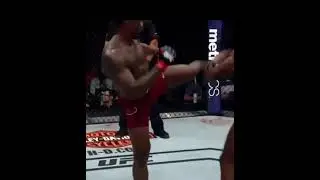 Super powerful kick #ufc #knockout #mma #knockouts #boxing #shorts