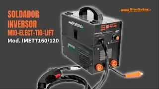Soldador Inversor MIG-ELECTRODO-TIG-LIFT, Mod.  IMET 7160/120