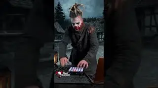 🤡 ДРЕВНЕГЕРМАНСКИЙ EDM-КЛОУН БЕСИТСЯ из-за трека ⚡ | ONE ROY ломает драм-машину #shorts #meathummer