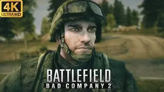 BATTLEFIELD: BAD COMPANY 2 All Cutscenes (Game Movie) 4K 60FPS UHD
