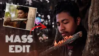 MASS EDIT TUTORIAL EASY STEPS | How To Mass Edit Photos On Android | ALOK BOSS EDIT