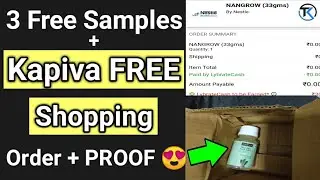 100% Free Shopping Loot|Kapiva Free Shopping Bug Order Trick Proof|Lybrate 3 Free Samples