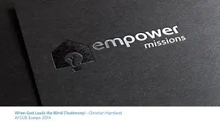 When God Leads the Blind (Testimony) - Christian Hjortland