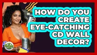 How Do You Create Eye-catching CD Wall Decor? - The Upcycle Lab