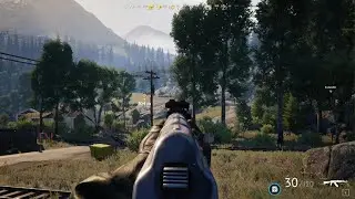 Vigor &times; testing sniper assault rifles