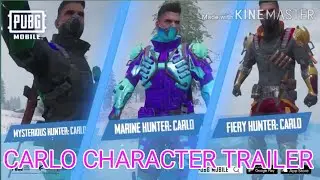 CARLO CHARACTER TRAILER | PUBG MOBILE  Killking
