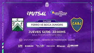 ⚽🇦🇷 Futsal | Copa Argentina femenina 2025 | Fase 2 | Ferro vs Boca Juniors