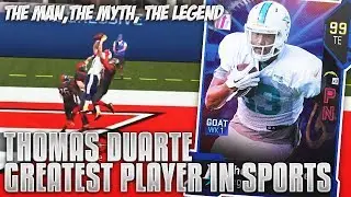 GREATEST PLAYER IN THE HISTORY! 99 THOMAS DUARTE THE MYTH! Madden 19 Ultimate Team(PARODY)