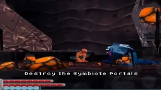 Spider-Man Web of Shadows (ds) (Venom boss fight) part15