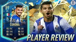 89 TEAM OF THE SEASON SO FAR CORONA PLAYER REVIEW! TOTSSF JESUS CORONA - FIFA 20 ULTIMATE TEAM