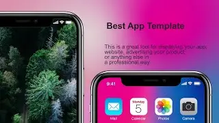 Phone X App Promo Premiere Pro Templates
