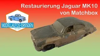 #83 Jaguar MK10 [Modellauto] von Matchbox Custom restoration restaurieren Kommentar auf deutsch
