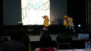 Len and Rin Cosplay skit - I'm better than you!  (HOBBYCON 2014 GROUP 2)