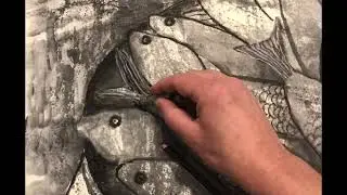 Imaginary and Intuitive Mark Making and Mixed Media (How to Abstract With Shape)