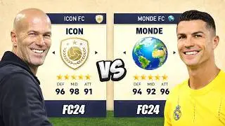 ICON vs. Le MONDE.. sur FC24 !