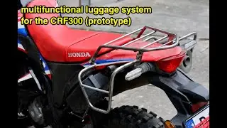 Luggage System for CRF300   HD 720p