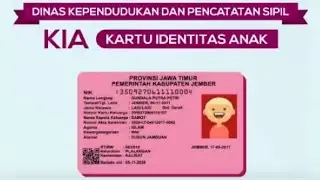 cara membuat kartu identitas anak (KIA) secara ONLINE | syarat pengurusan KIA