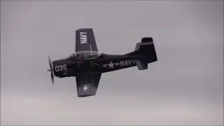 Joe Edwards & T-28 Trojan - 2018 Leaseweb Manassas Airshow