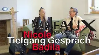 Marleaux BassGuitars - Nicole Badila & Gerald Marleaux: BassTalk beim Tiefgang BassCamp 2025
