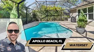 Waterset - Apollo Beach, FL Pool Home Tour - 4 Bedroom 4 Bathroom - RECENTLY REDUCED - David Weekley