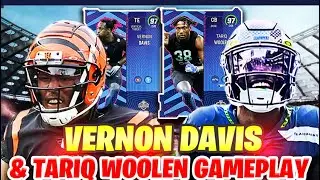 LTD COMBINE VERNON DAVIS & TARIQ WOOLEN GAEPLAY! MADDEN 24 ULTIMATE TEAM