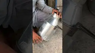 Galvanized Steel Metal Sheet Milk Cans Manufacturing Process