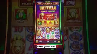 free games won on Buffalo Triple Power slot machine.🦬 #slot #casino