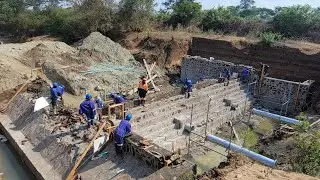 Bikita Check Dam Construction + 74 ha Rusununguko Irrigation Project | ZimProjects🇿🇼