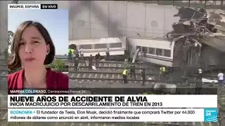 Informe desde Madrid: inicia el macrojuicio por el descarrilamiento del tren Alvia en 2013