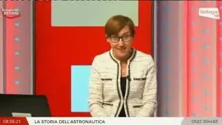 Intervista a Telereggio sul Padre dell'Astronautica