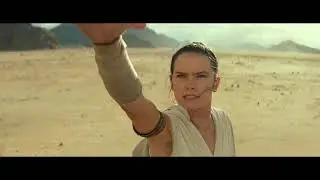 Rey Using Force Lightning + Chewbacca's Death