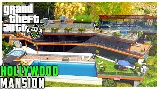 GTA 5 PC MODS - A True Boss Hollywood Mansion 3.0 (GTA 5 MAP MOD)