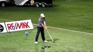 Dominic Mazza Hitting Krank Golf Rage Driver at 2010 ReMax World Long Drive Championships