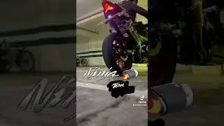 NinjaOne exhaust system test 14000rpm #ninja400 #ecuremap #airfilter #airintake
