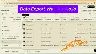 How to Filter & Export Leads from Apollo.io | Data Scraping Tutorial 2026