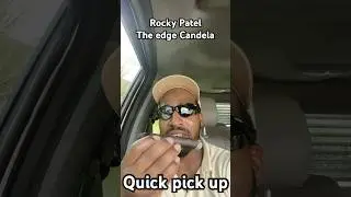 Rocky Patel &ldquo;The edge Candela&rdquo; quick review #gentleman #cigarculture #boss #smoker #motivation