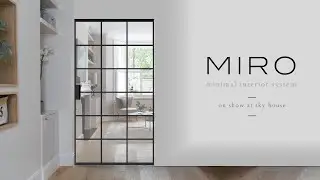 Luxury Glass Pivot Door at IQ Glass Showroom