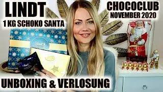 1KG Schoko Santa 😍 Lindt Chocoladenclub November 2020 | Unboxing & Verlosung