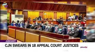 Judiciary: CJN Swears In 18 Appeal Court Justices | NEWS