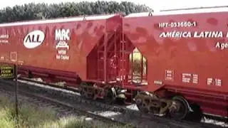Triplex de C30-7 entrando no Patio de ZZM