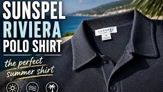 Рубашка-поло Sunspel Riviera &mdash; культовый британский бренд &mdash; идеальна для повседневной носки