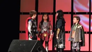 Phoenix Comicon 2014 - Thor, Loki, Sif, and Fandral