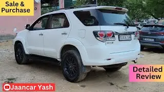 Toyota Fortuner Detailed Review| For SALE | Ex Showroom: 35 lakhs #toyotafortuner