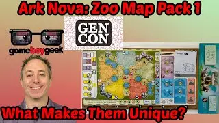 Ark Nova: Zoo Map Pack Overview
