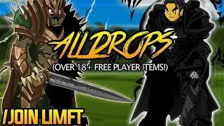 AQW - /JOIN LIMFT (ALL Ubear BOSS Drops & 3 HOUSE Drops!) + ITEM Showcase!