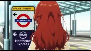 Arriving in London, moving through the airport, and choosing transport to the city.