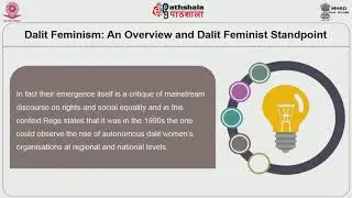 Dalit Feminism: Caste, Power and Hierarchy